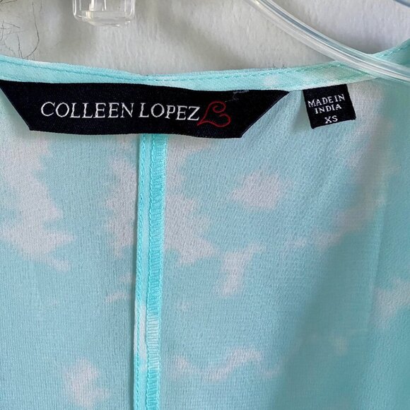 Colleen Lopez Women's Sheer Polyester Tie-Dye Cardigan XS NEW - Picture 8 of 10